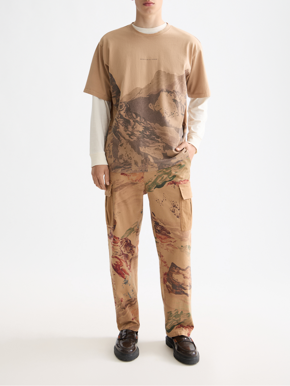 Loose Fit Overdyed AW T-shirt