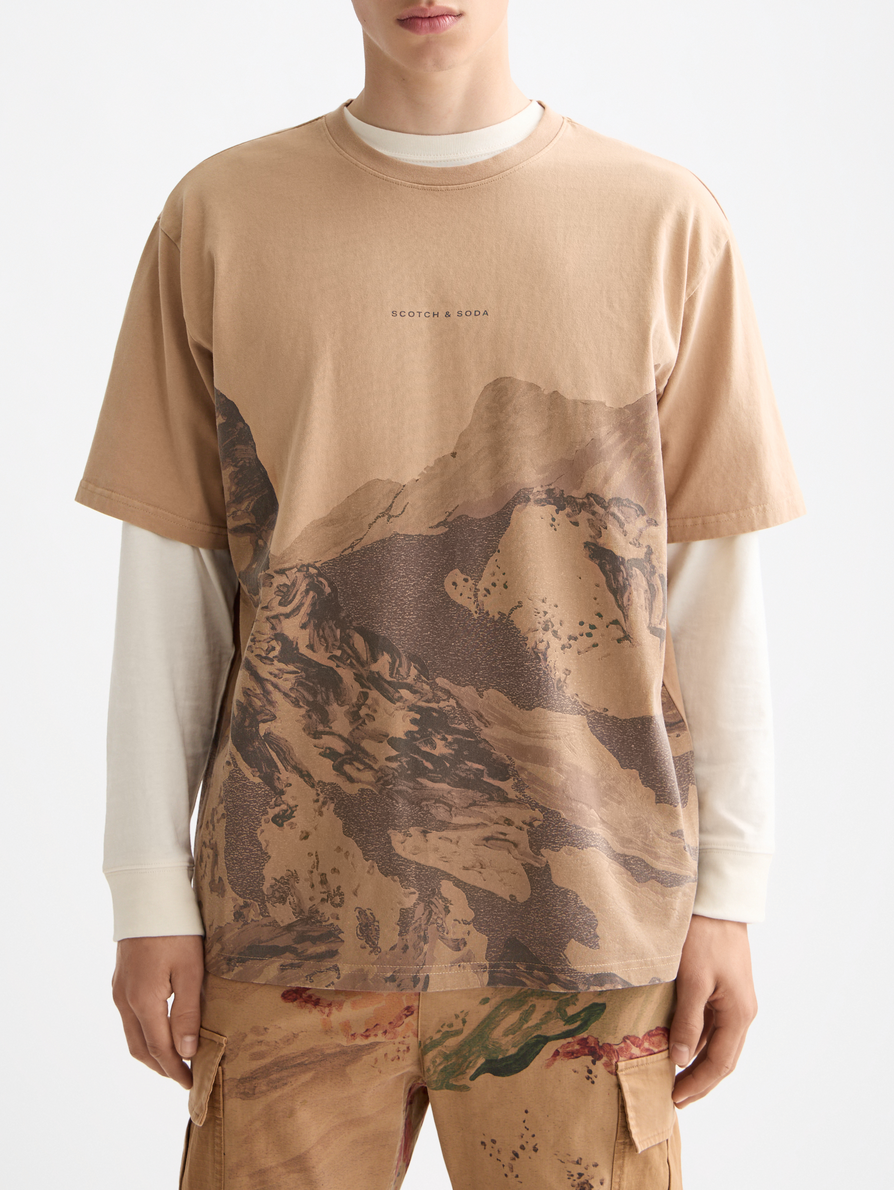 Loose Fit Overdyed AW T-shirt