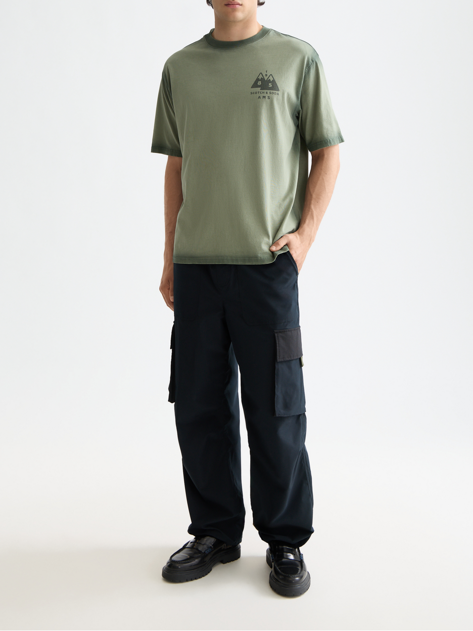 Loose Fit Garment Dye AW T-shirt