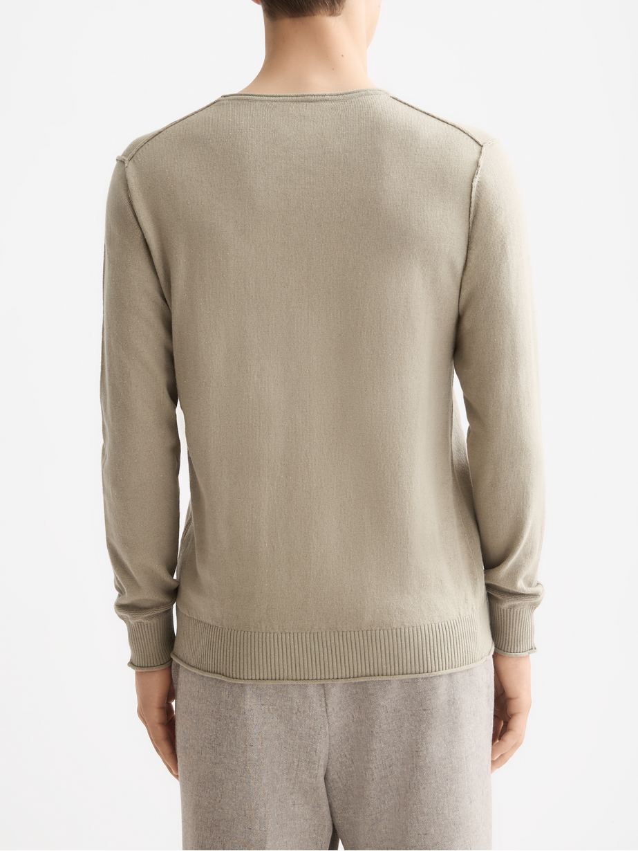 Wool blend pullover