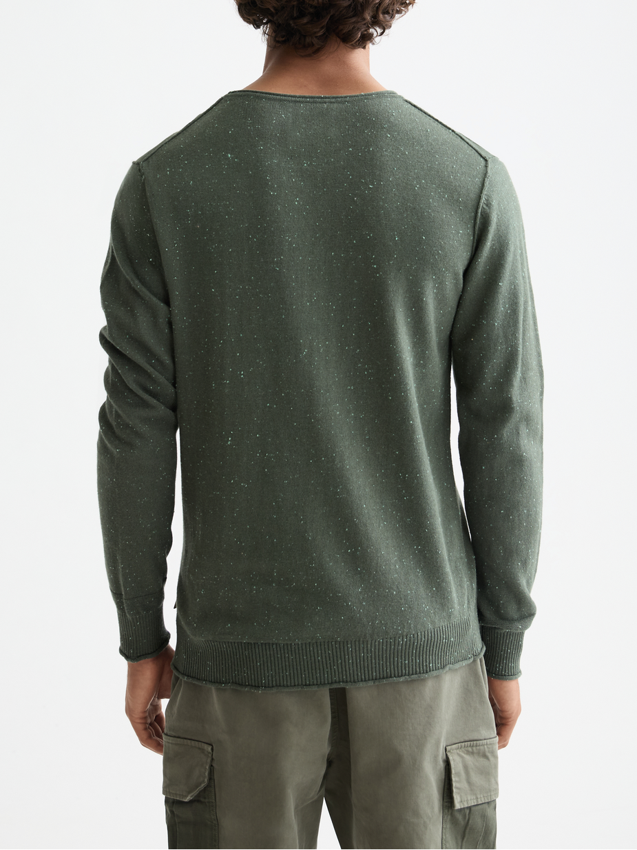 Wool blend pullover