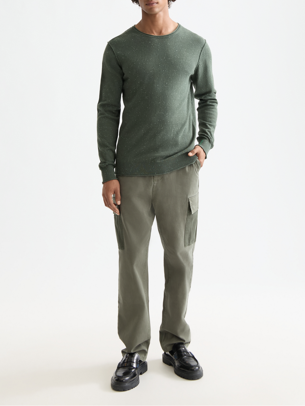 Wool blend pullover
