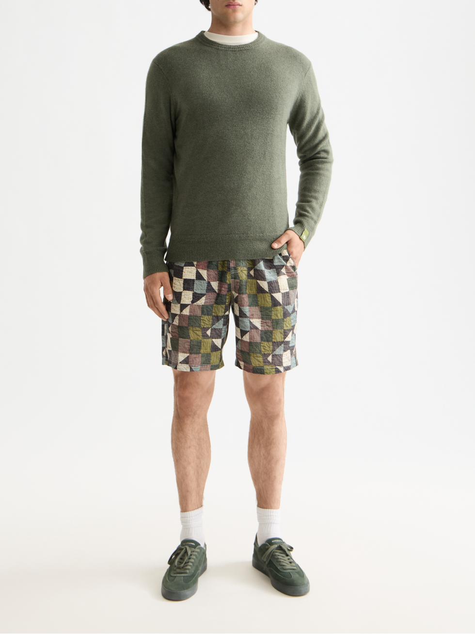 Soft knit regular fit crew neck
