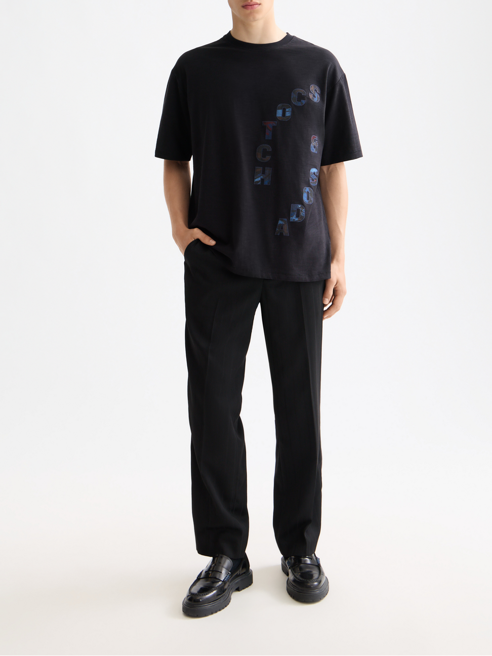 Loose Fit Applique T-shirt