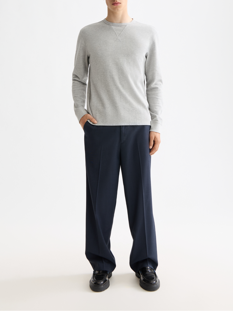 Waffle Long Sleeve Top