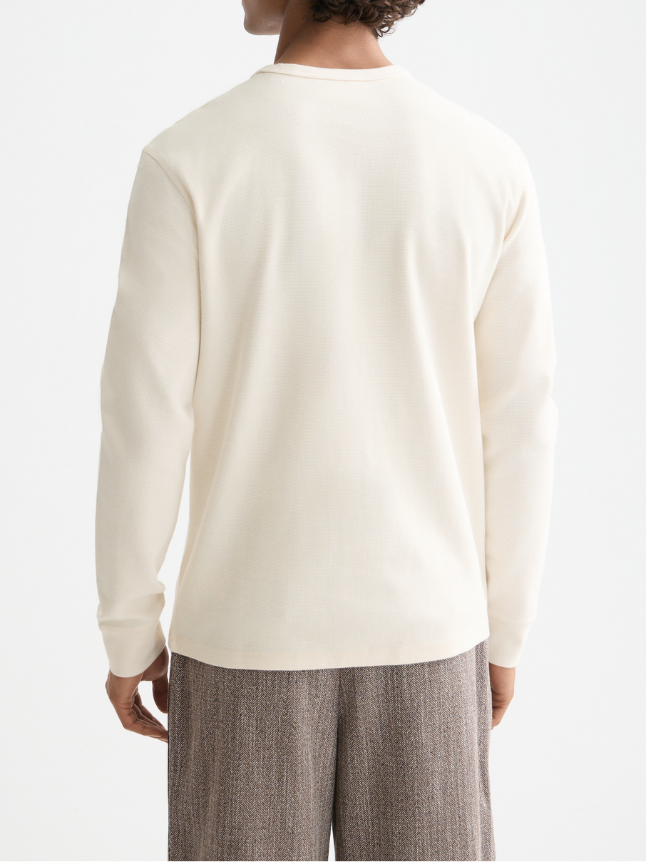 Waffle Long Sleeve Top