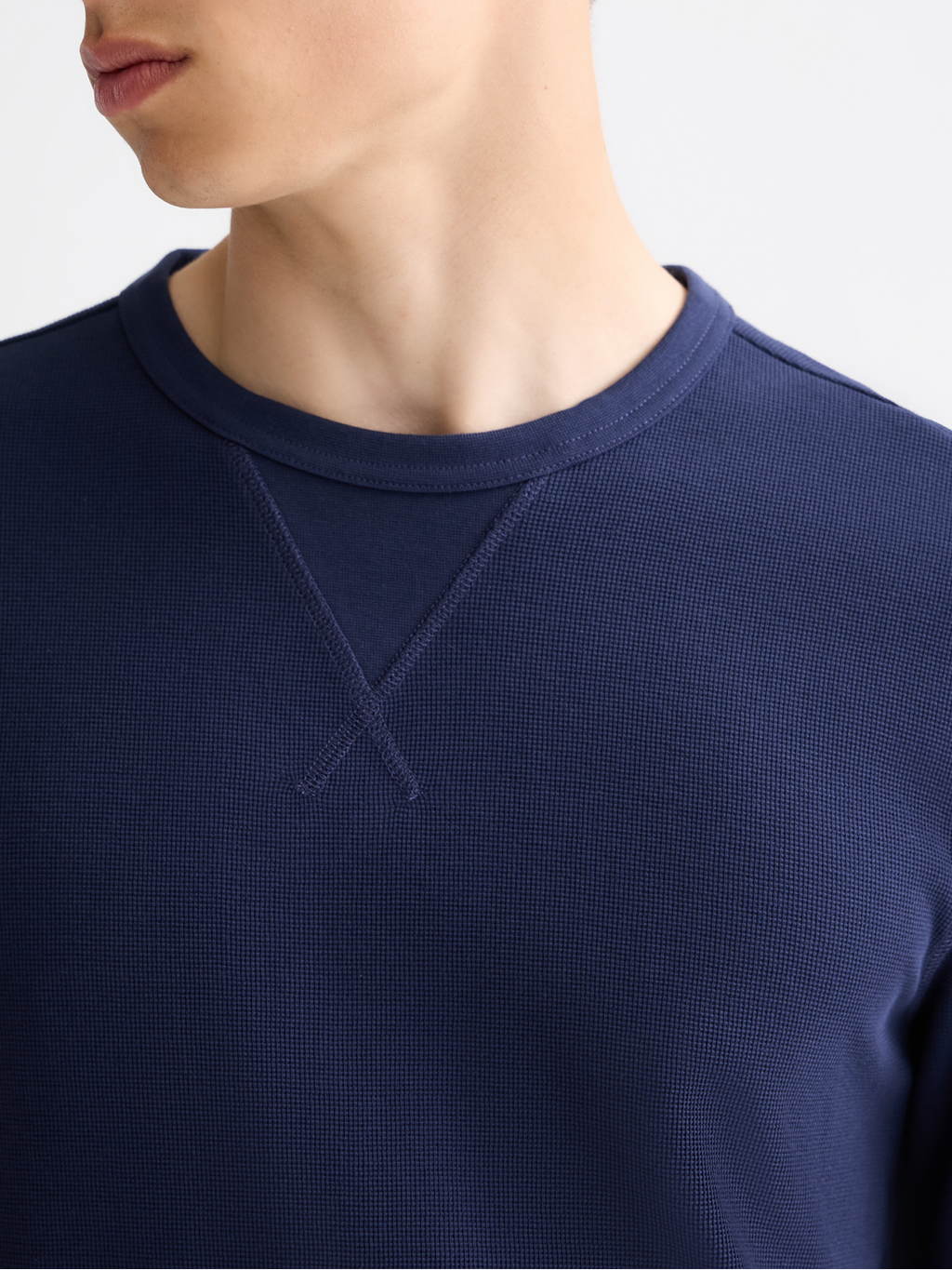 Waffle Long Sleeve Top