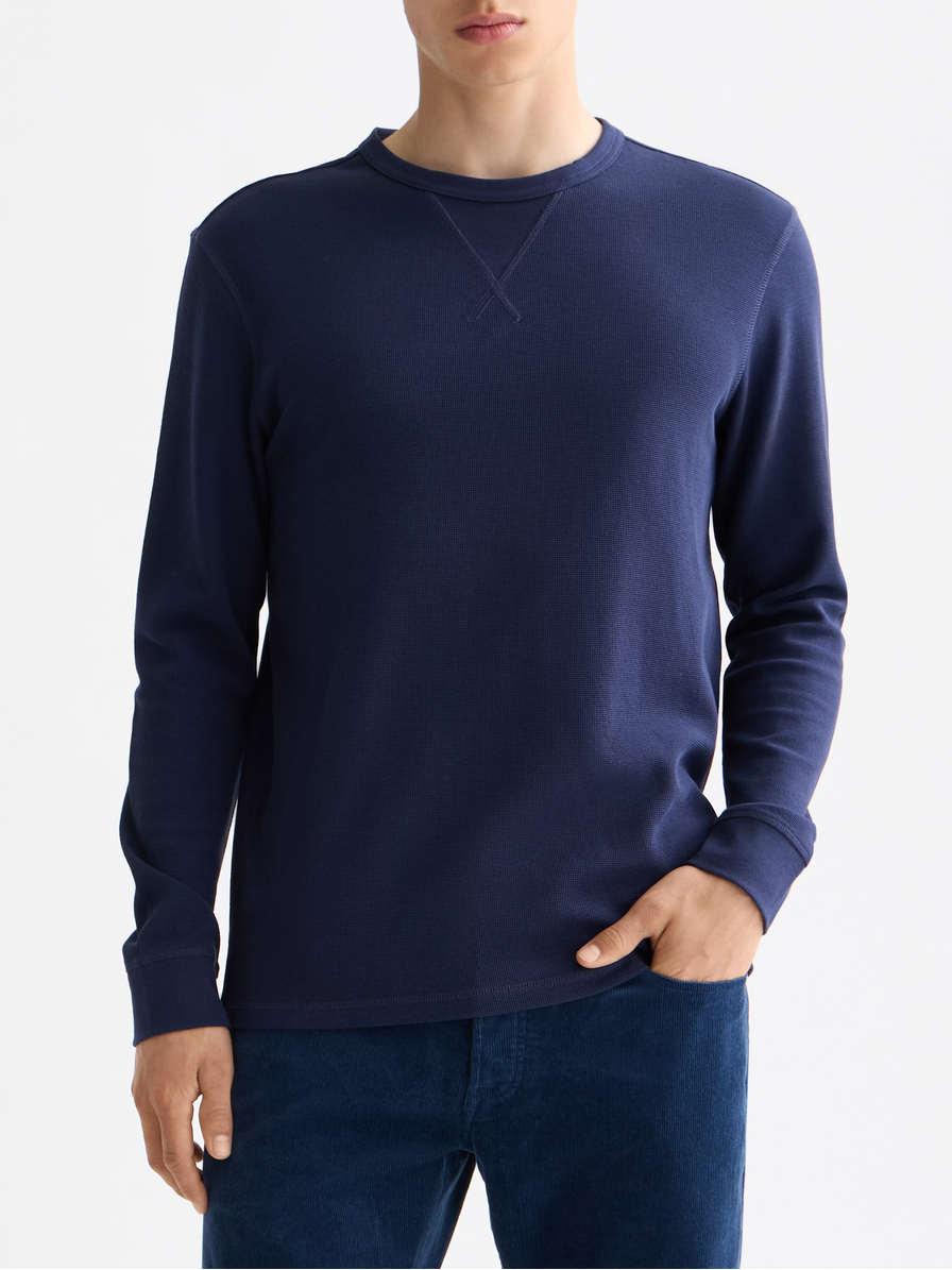 Waffle Long Sleeve Top