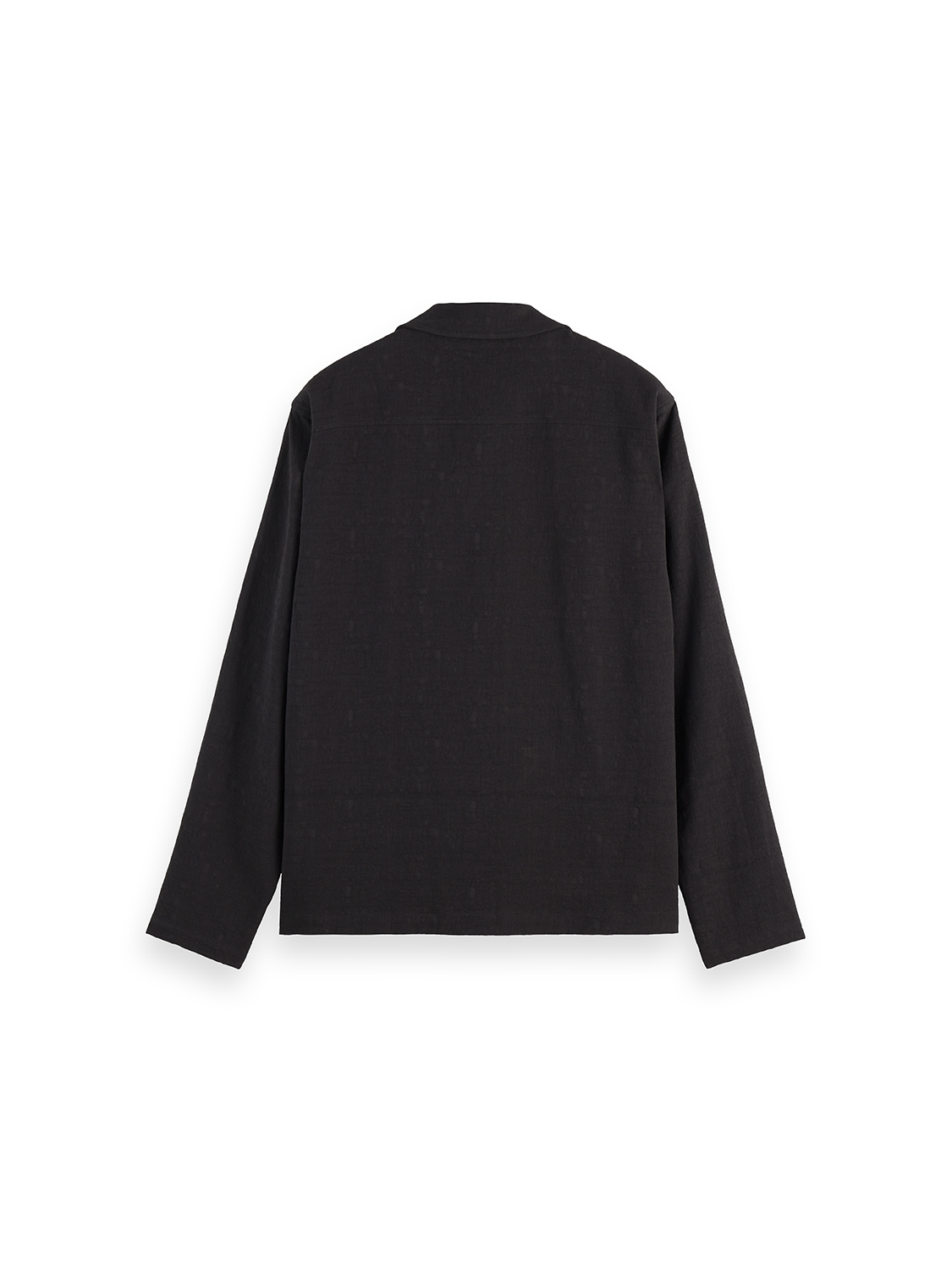 Tonal jacquard relaxed shirt