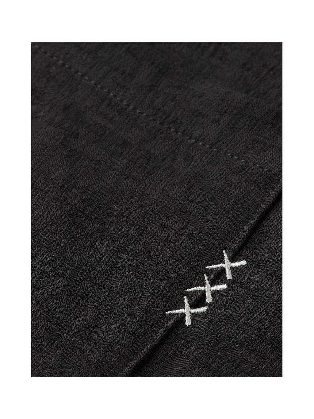 Tonal jacquard relaxed shirt
