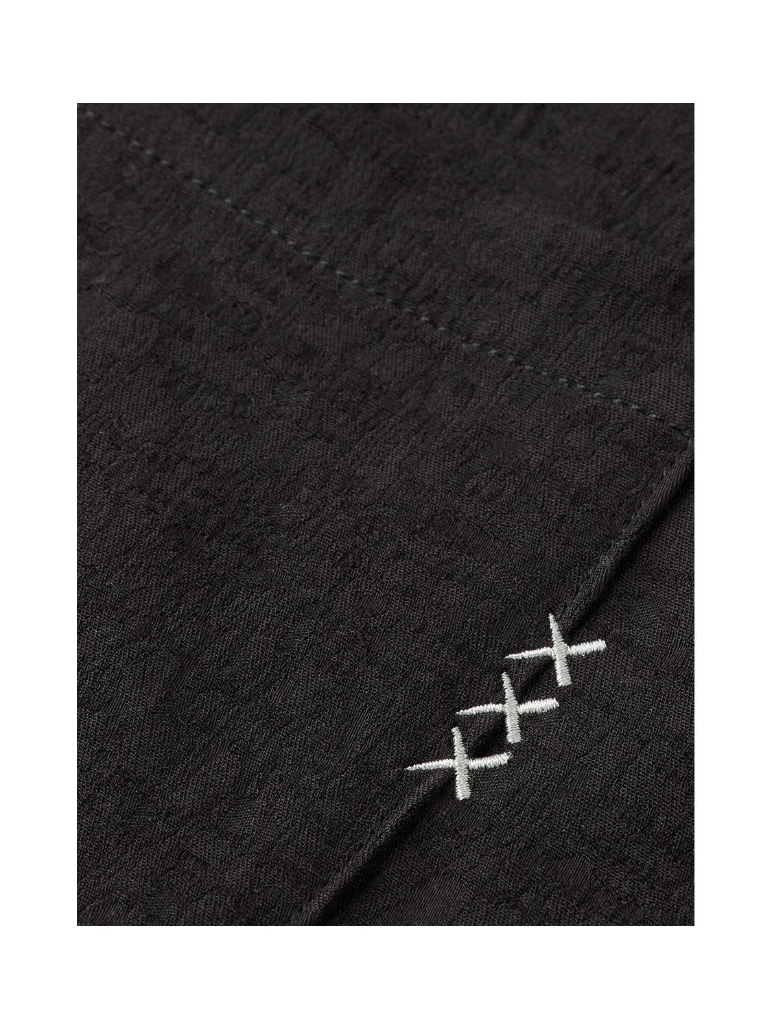 Tonal jacquard relaxed shirt