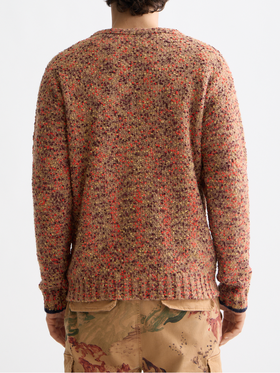 Chunky dropped shoulder pullover