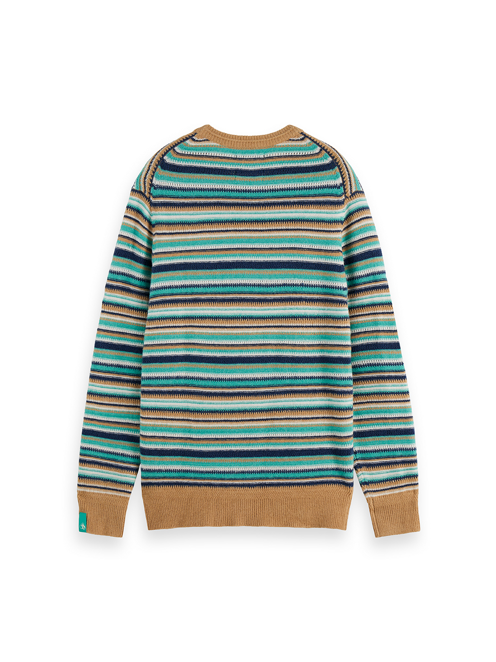 striped pullover knit