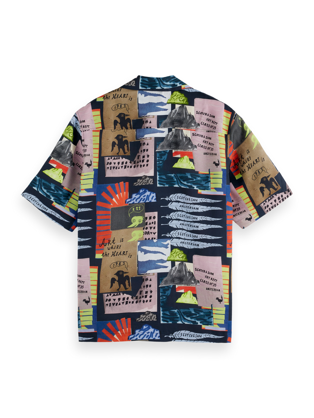 printed short sleeve shirt