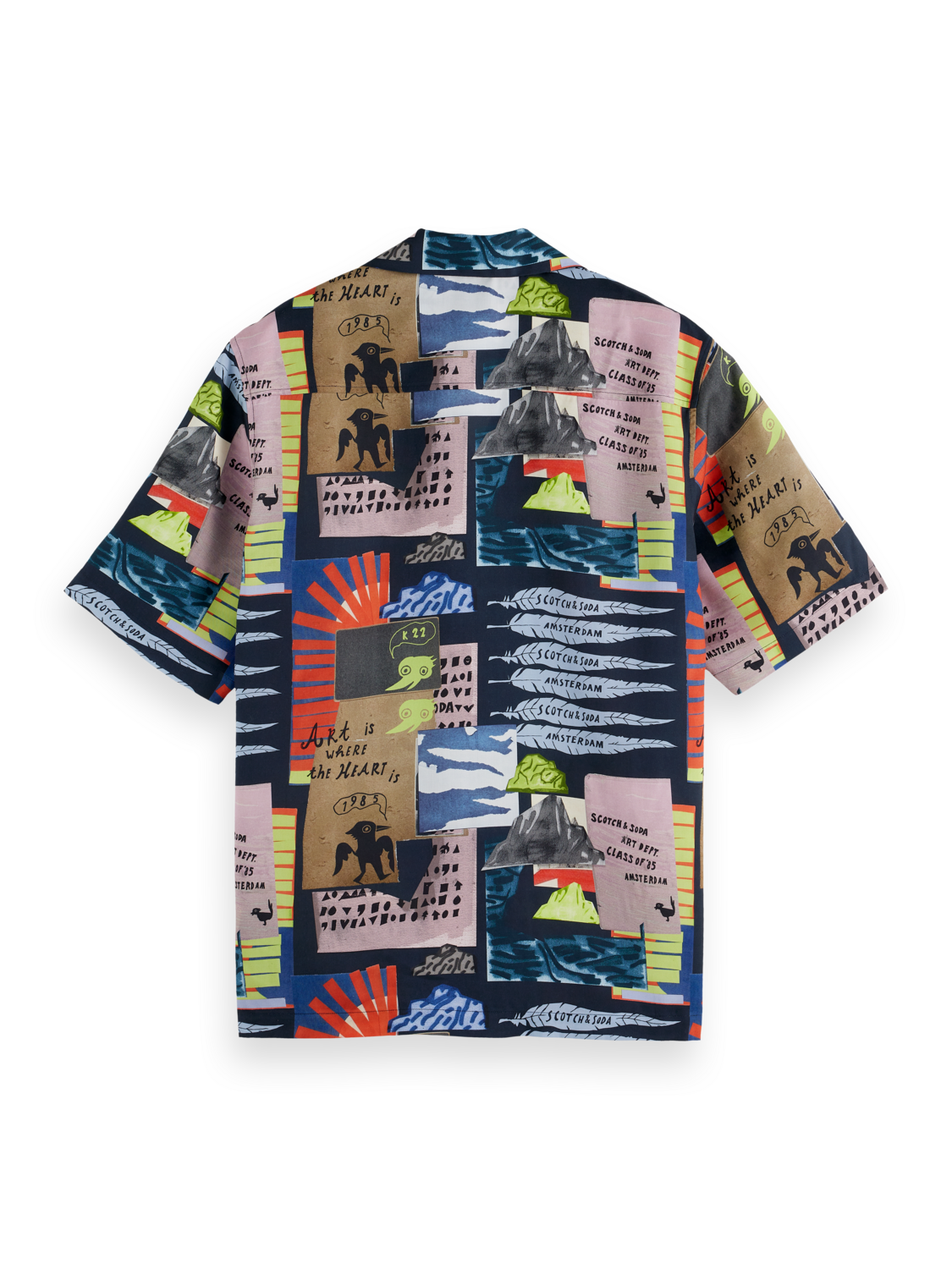 printed short sleeve shirt