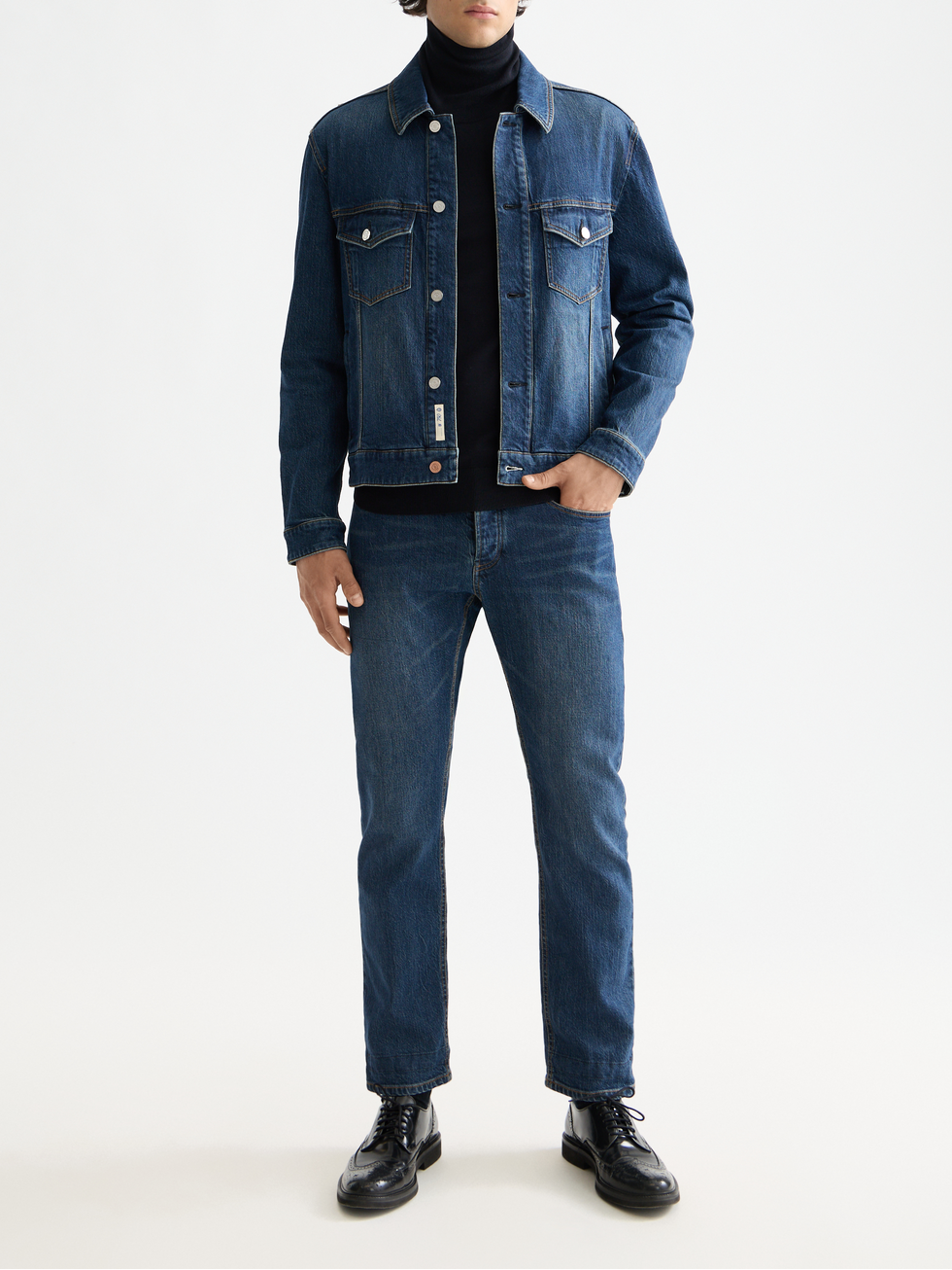 Denim Trucker Jacket – Let It Rain Collection