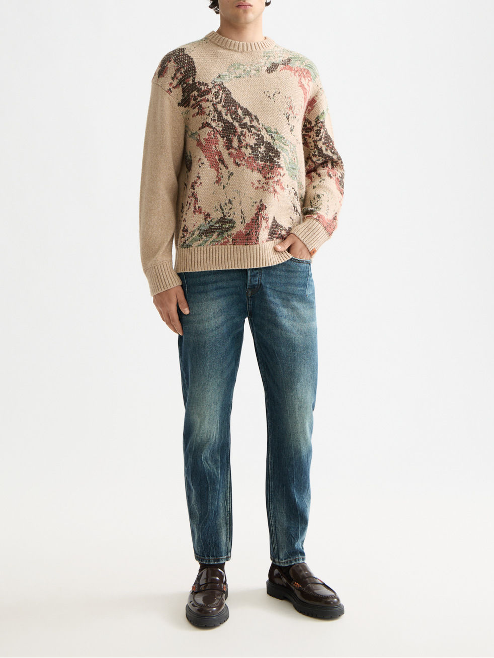 Dean loose tapered denim