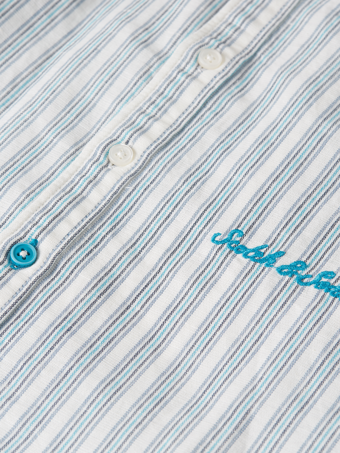 Boys striped linen cotton shirt
