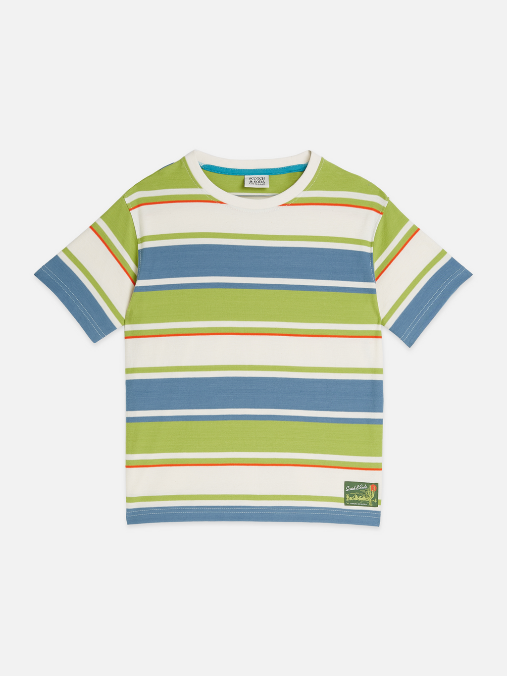 Boys Yarn-dyed striped relaxed T-shirt