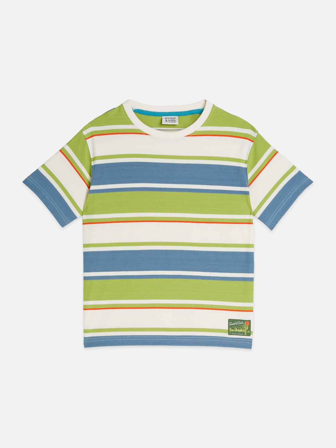 Boys Yarn-dyed striped relaxed T-shirt