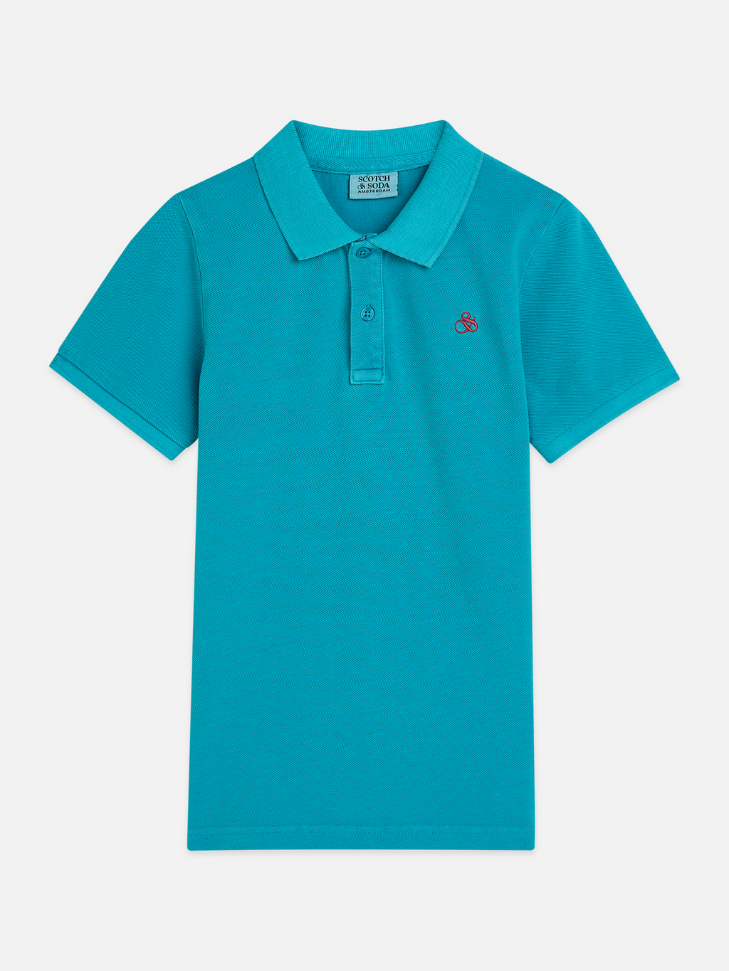 Boys Seasonal Essentials chest embroidery pique polo