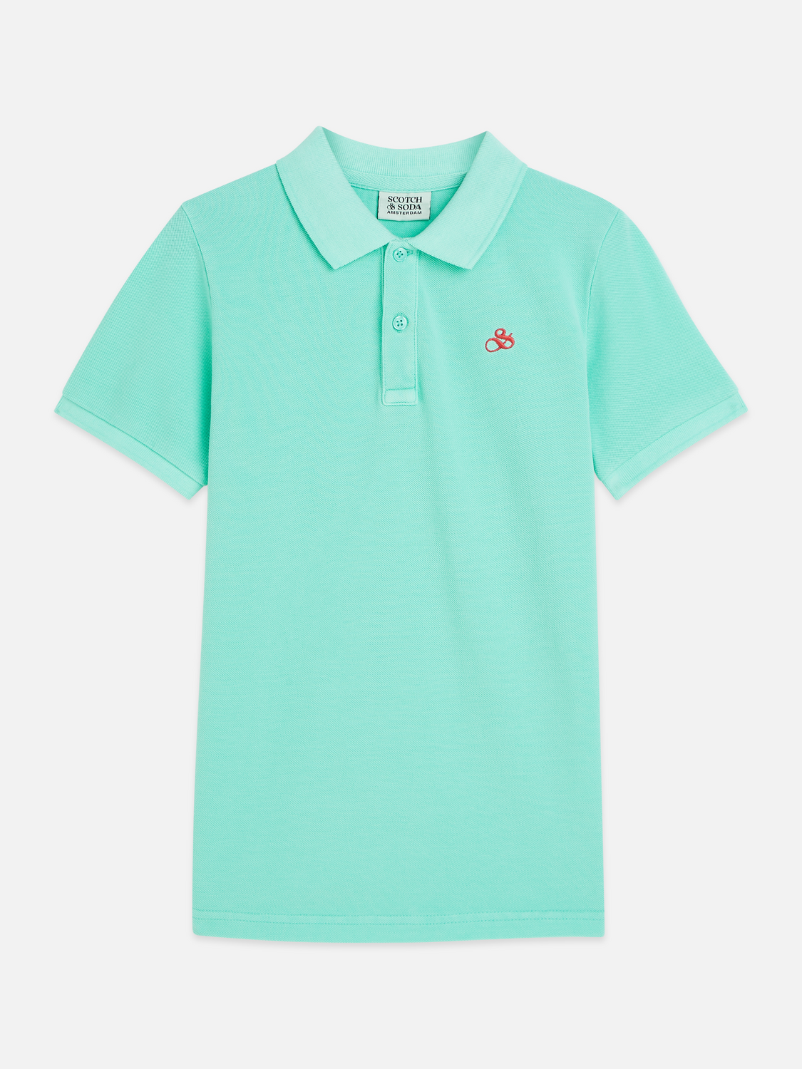 Boys Seasonal Essentials chest embroidery pique polo
