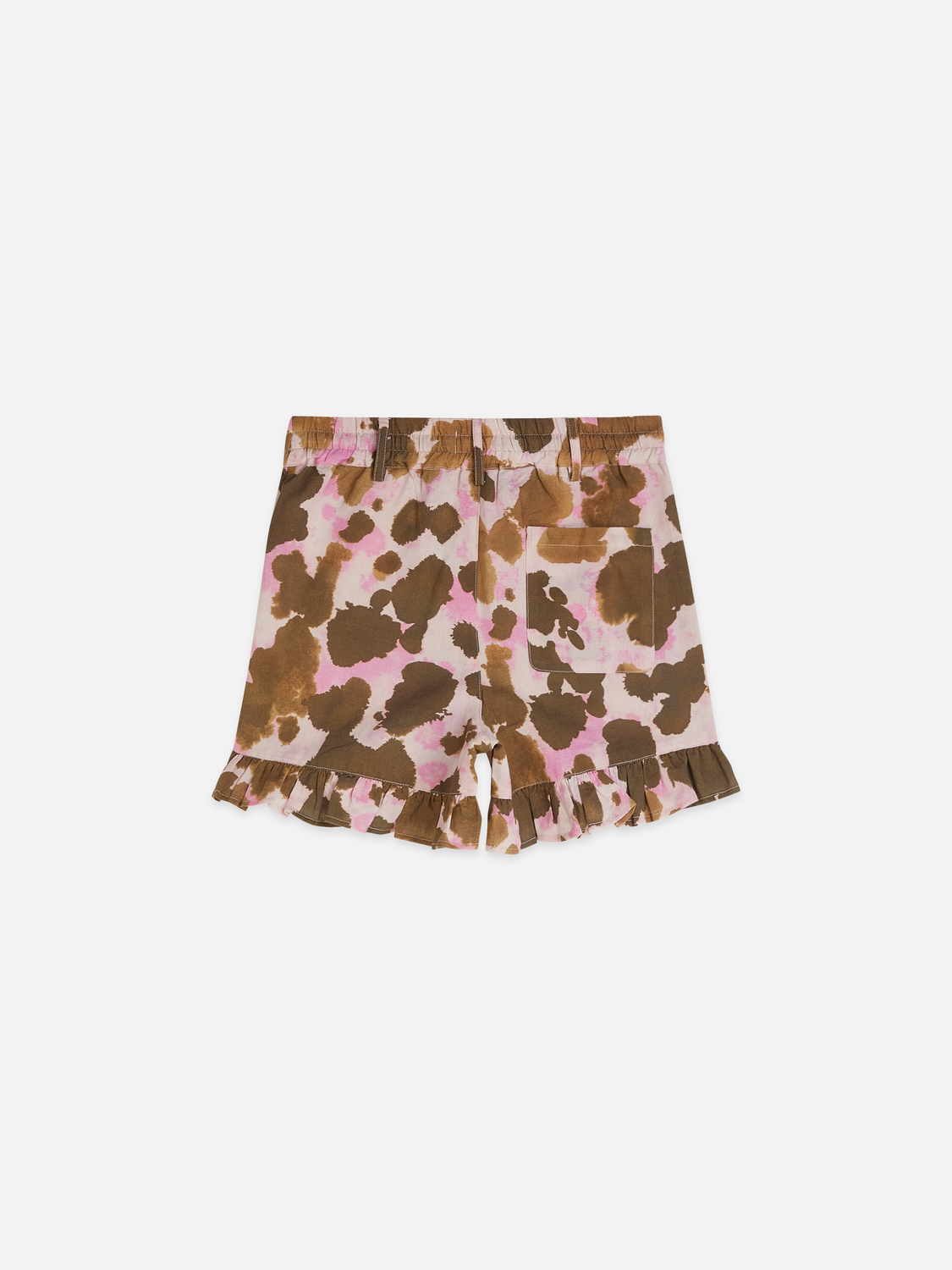 Girls Printed linen shorts