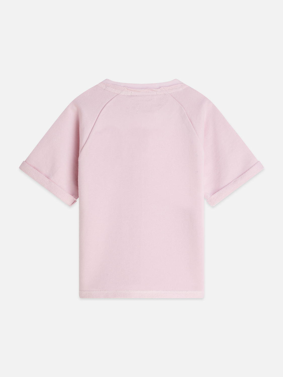 Girls artwork short-sleeve sweatshirt