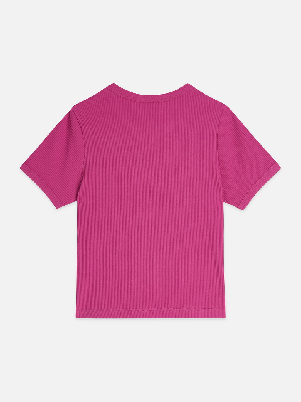 Girls Seasonal Essentials ribbed slim T-shirt