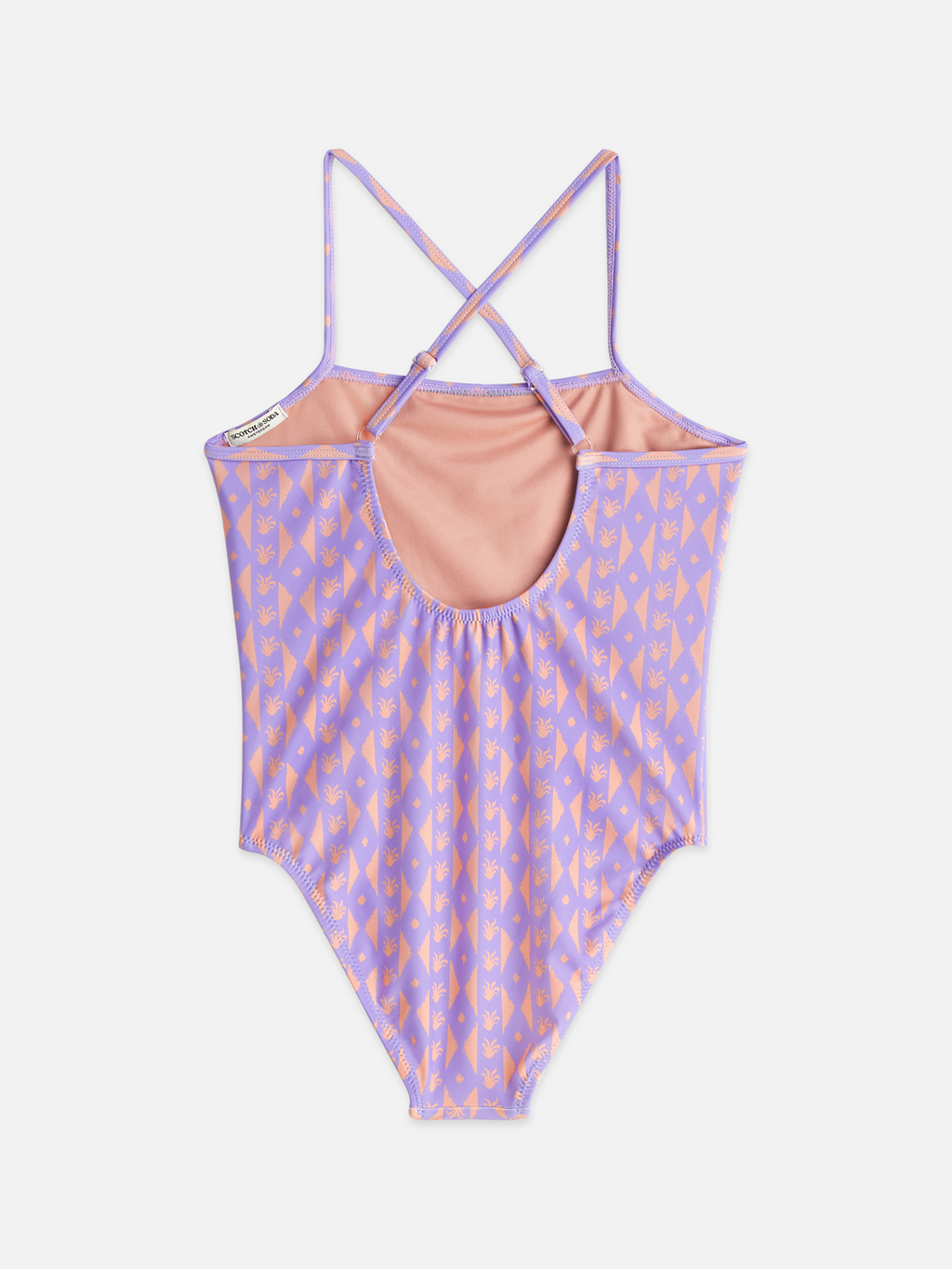 Girls printed bathing suit