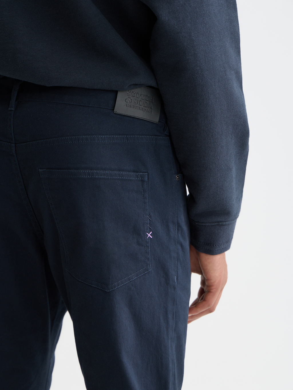 Ralston stretch cotton-twill pant