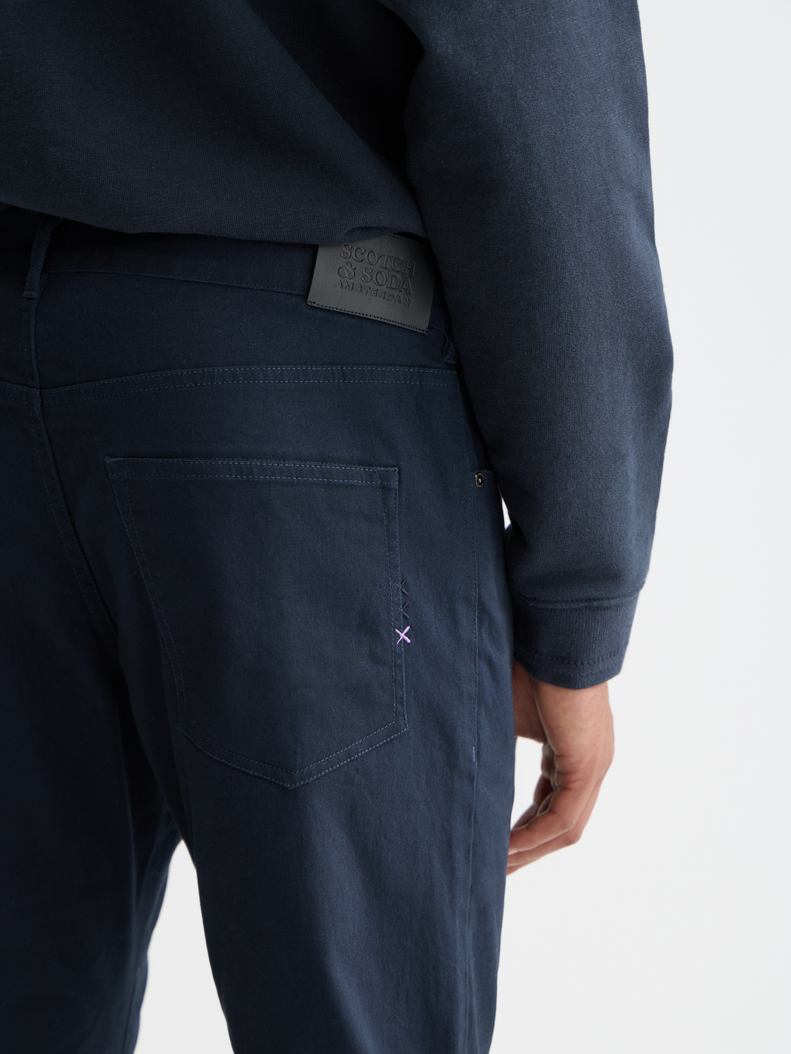 Ralston stretch cotton-twill pant