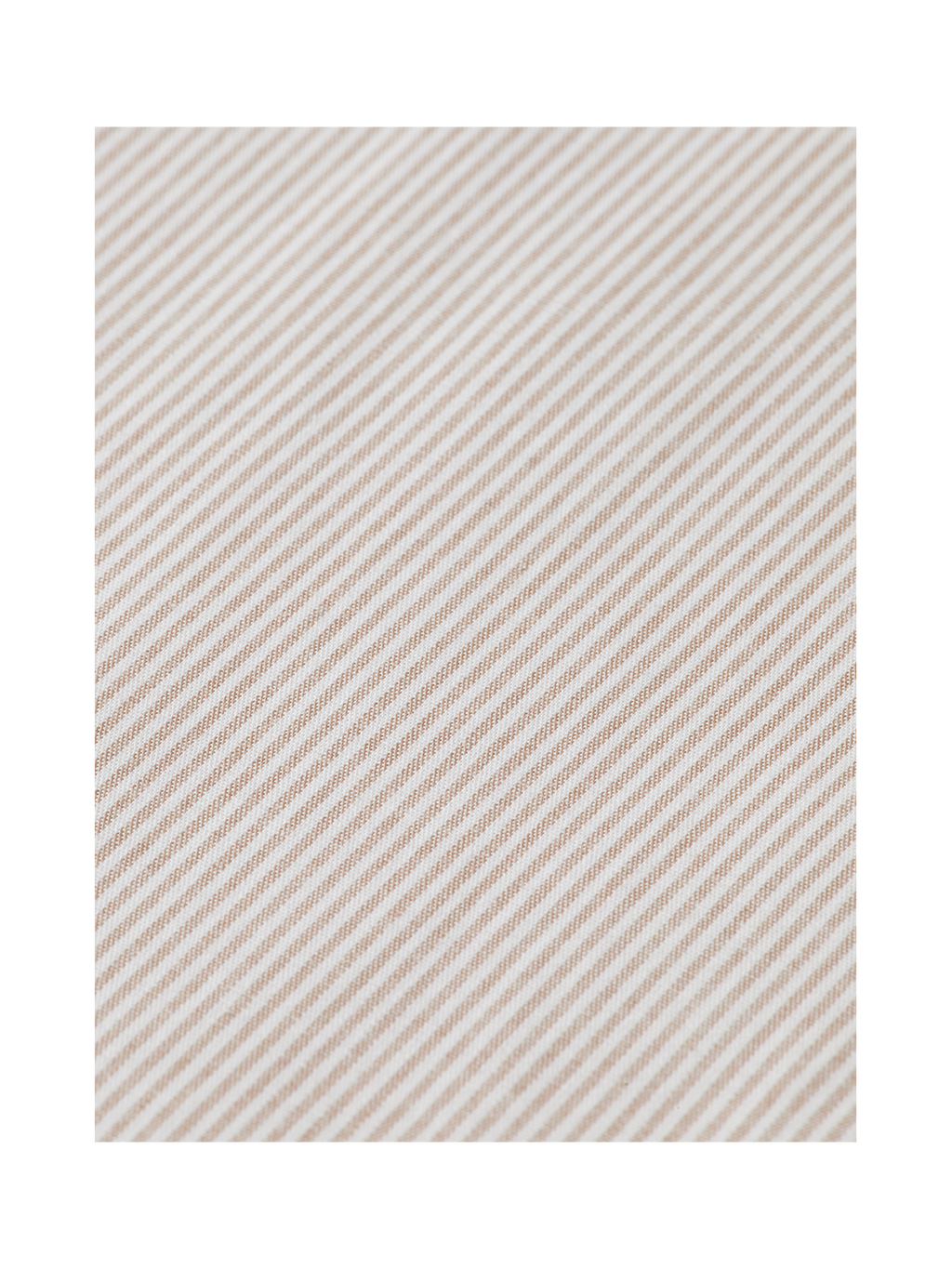 Striped slim poplin shirt