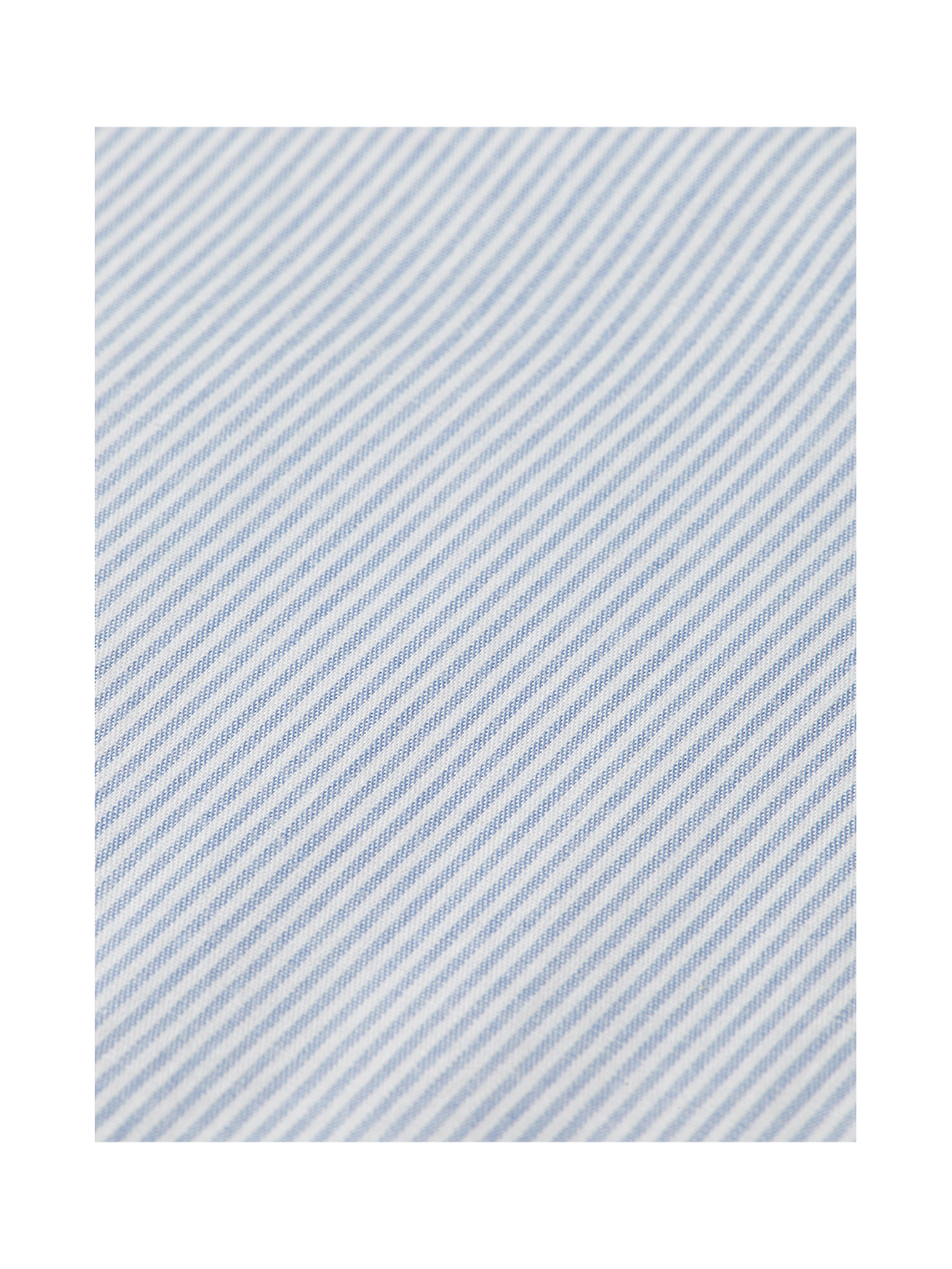 Striped slim poplin shirt