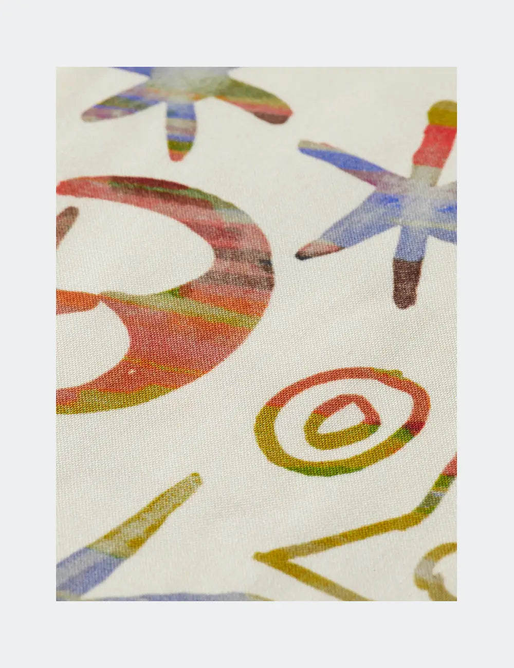 Printed Viscose Short-sleeve Shirt detail shot of fabric and craftsmanship by Scotch & Soda