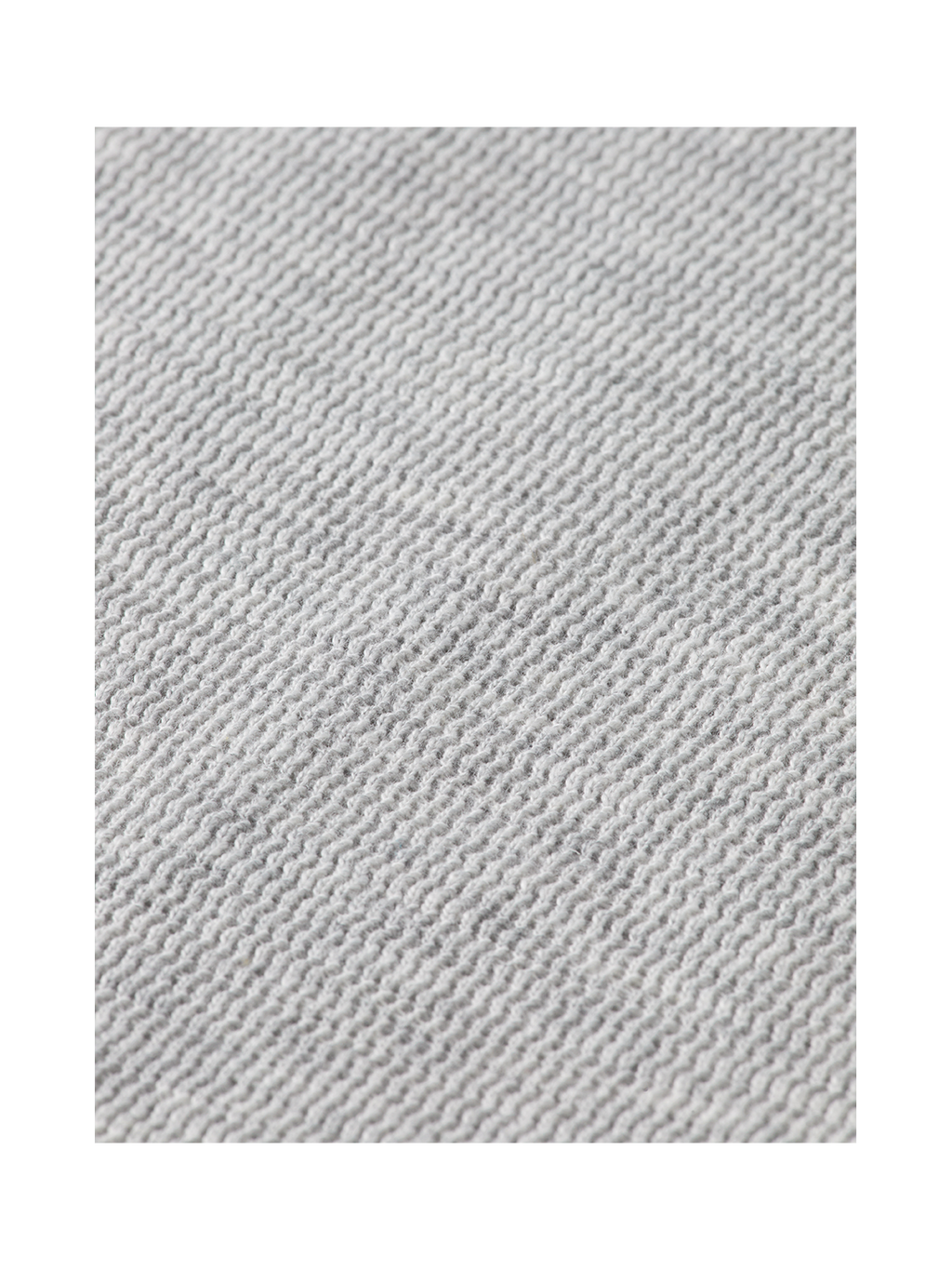 Structured relaxed long-sleeved polo