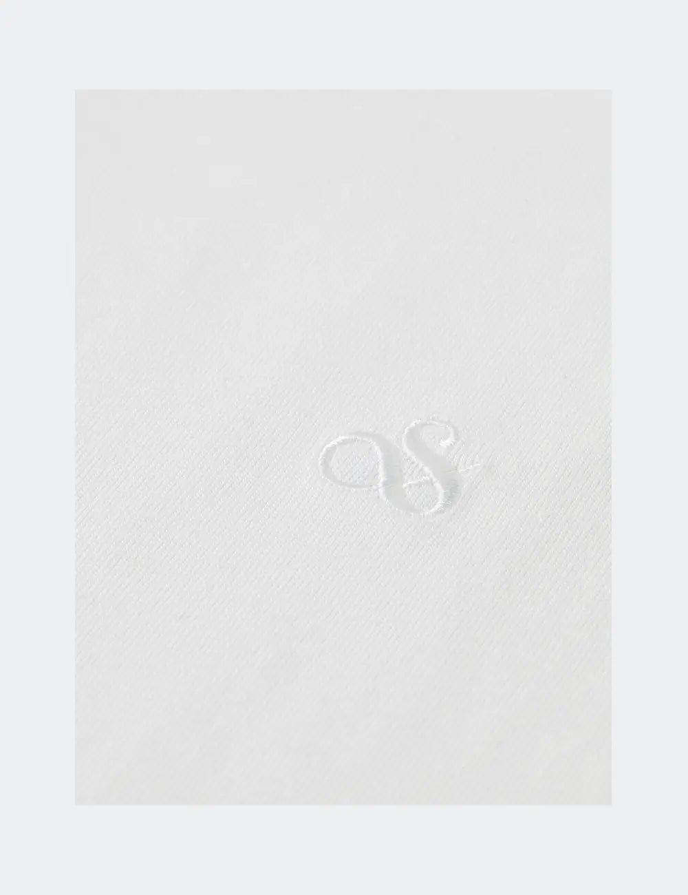 Chest Logo Regular-fit  Long-sleeved T-shirt detail shot of fabric and craftsmanship by Scotch & Soda