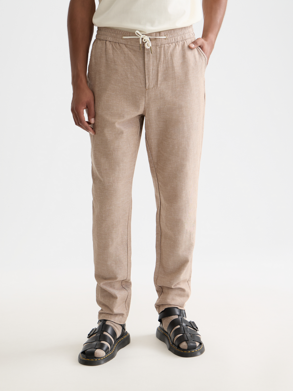 Seasonal Essentials Warren cotton linen jogger