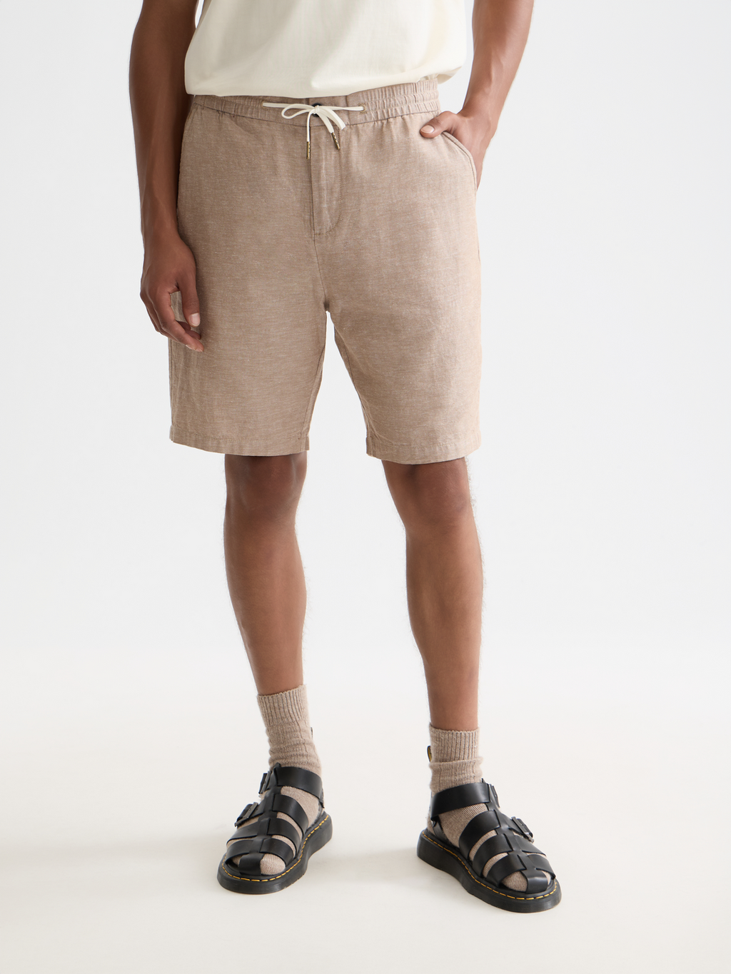 Seasonal Essentials Fave cotton linen chino shorts
