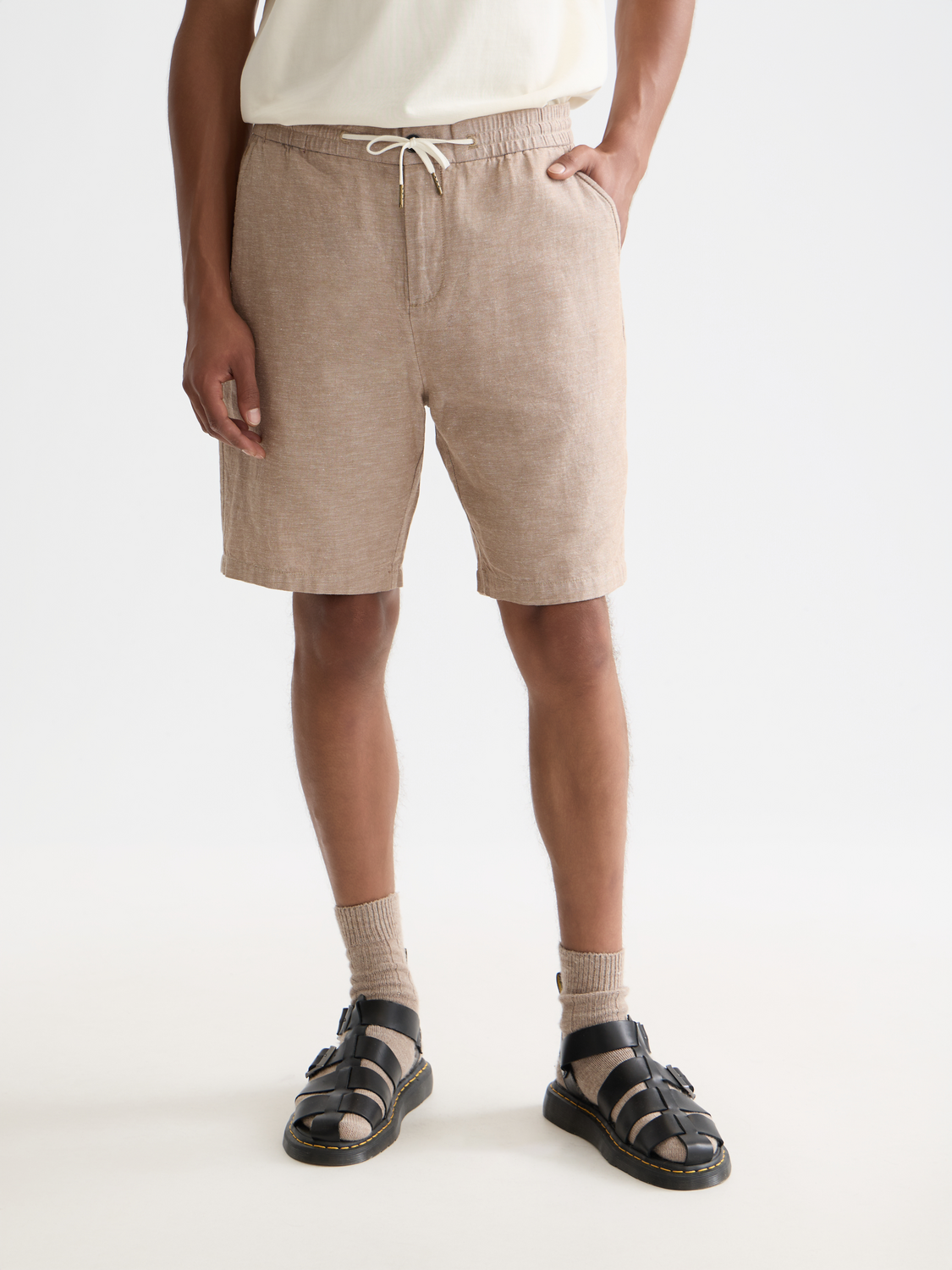 Seasonal Essentials Fave cotton linen chino shorts