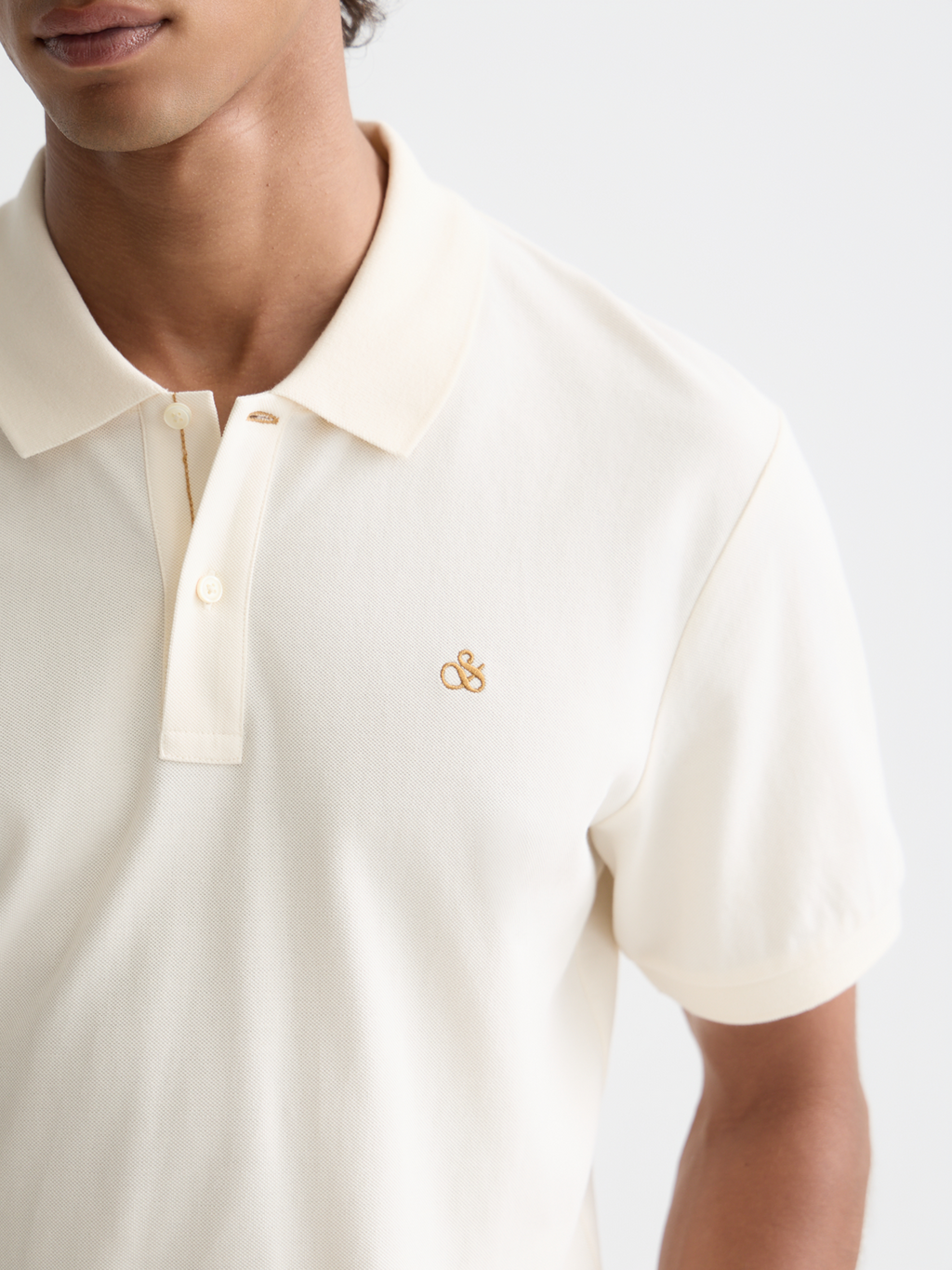 Seasonal Essentials pique logo polo