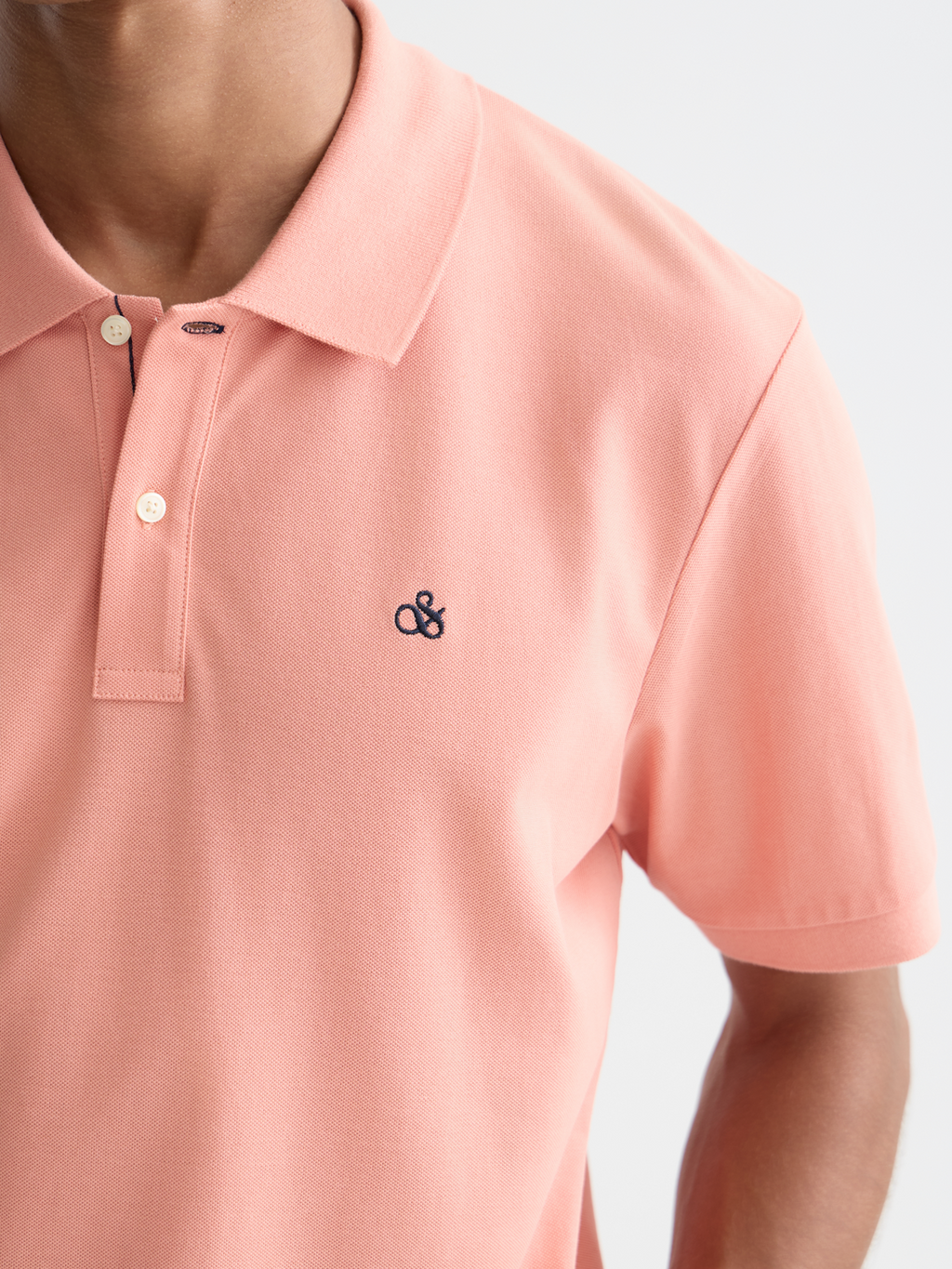 Seasonal Essentials pique logo polo