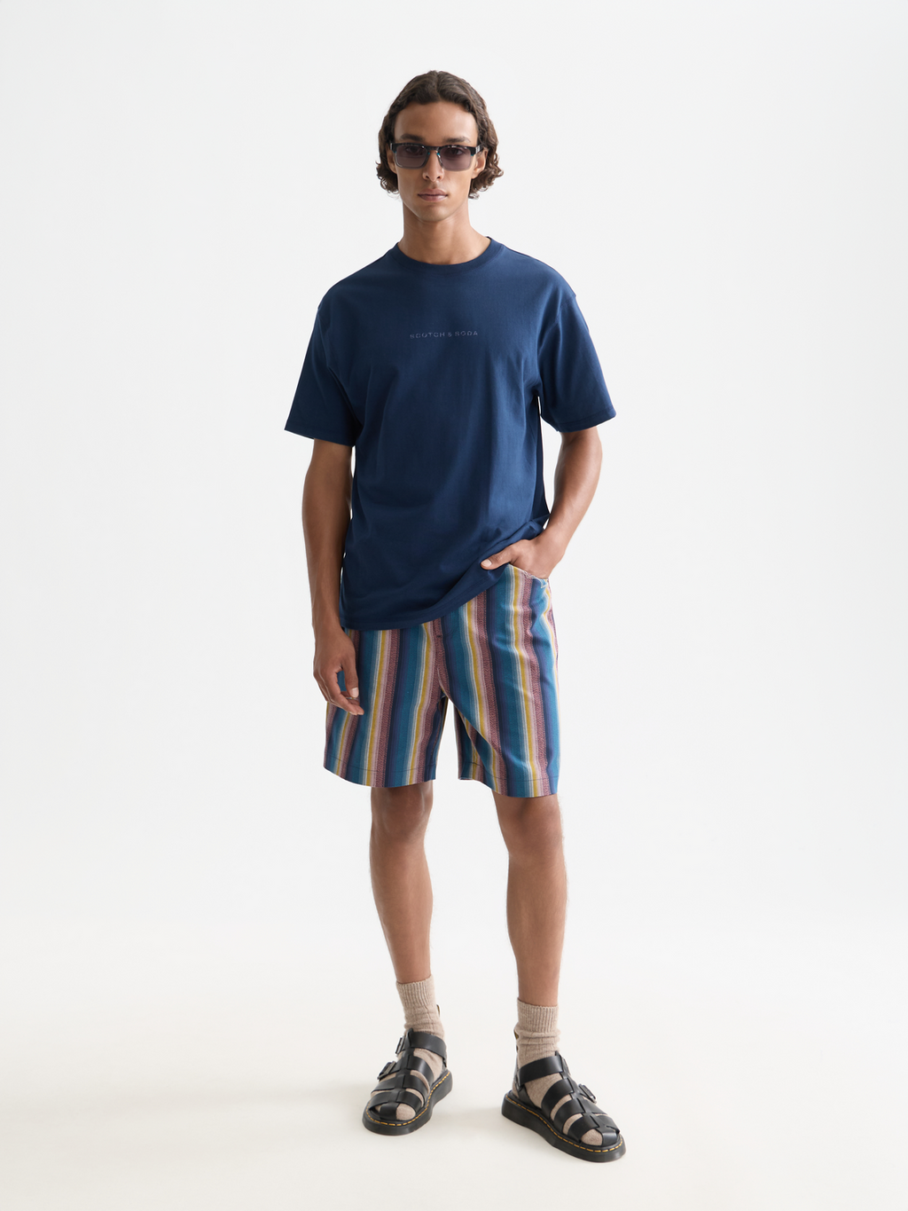 Seasonal Essentials artwork relaxed T-shirt