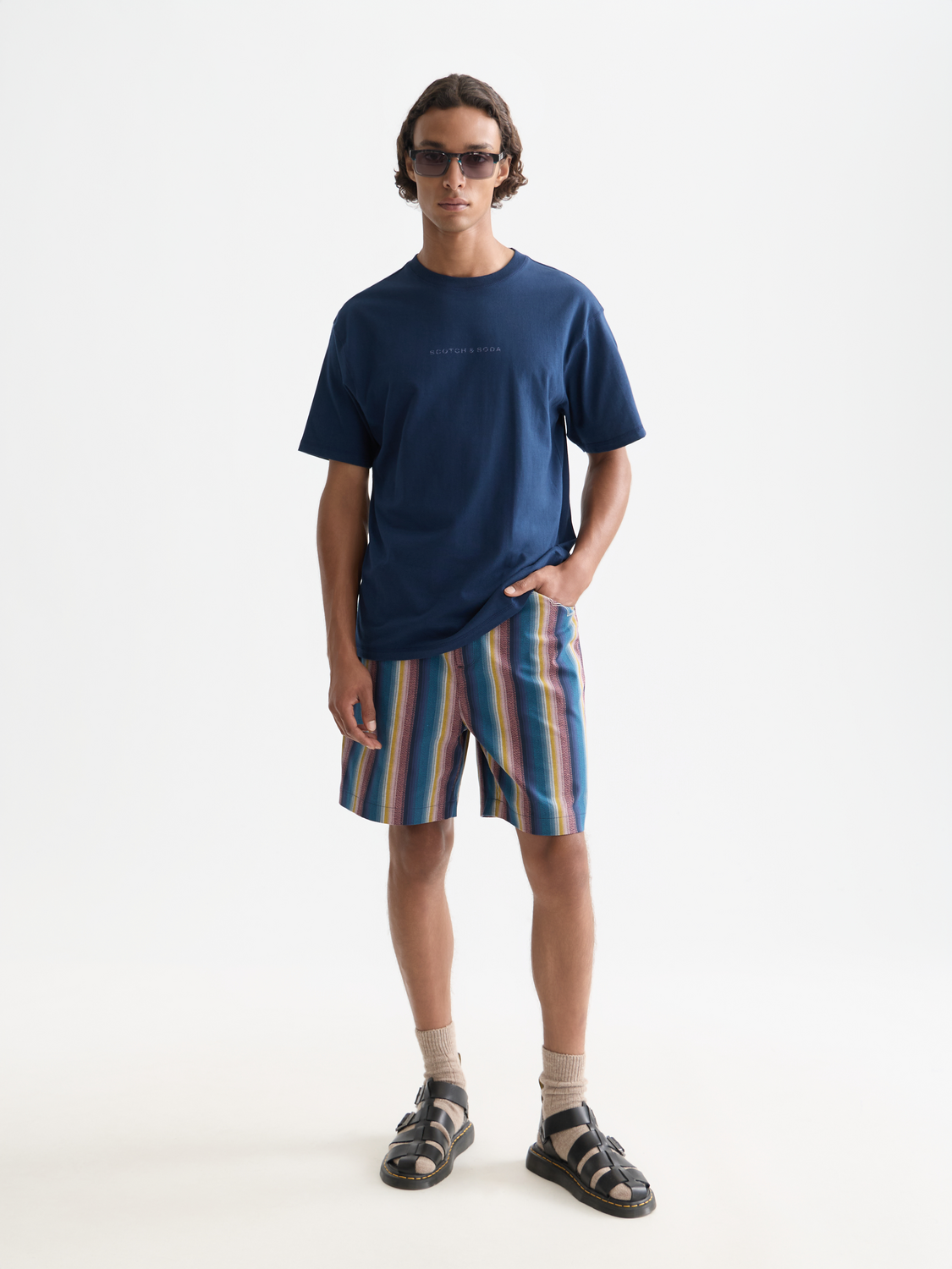 Seasonal Essentials artwork relaxed T-shirt