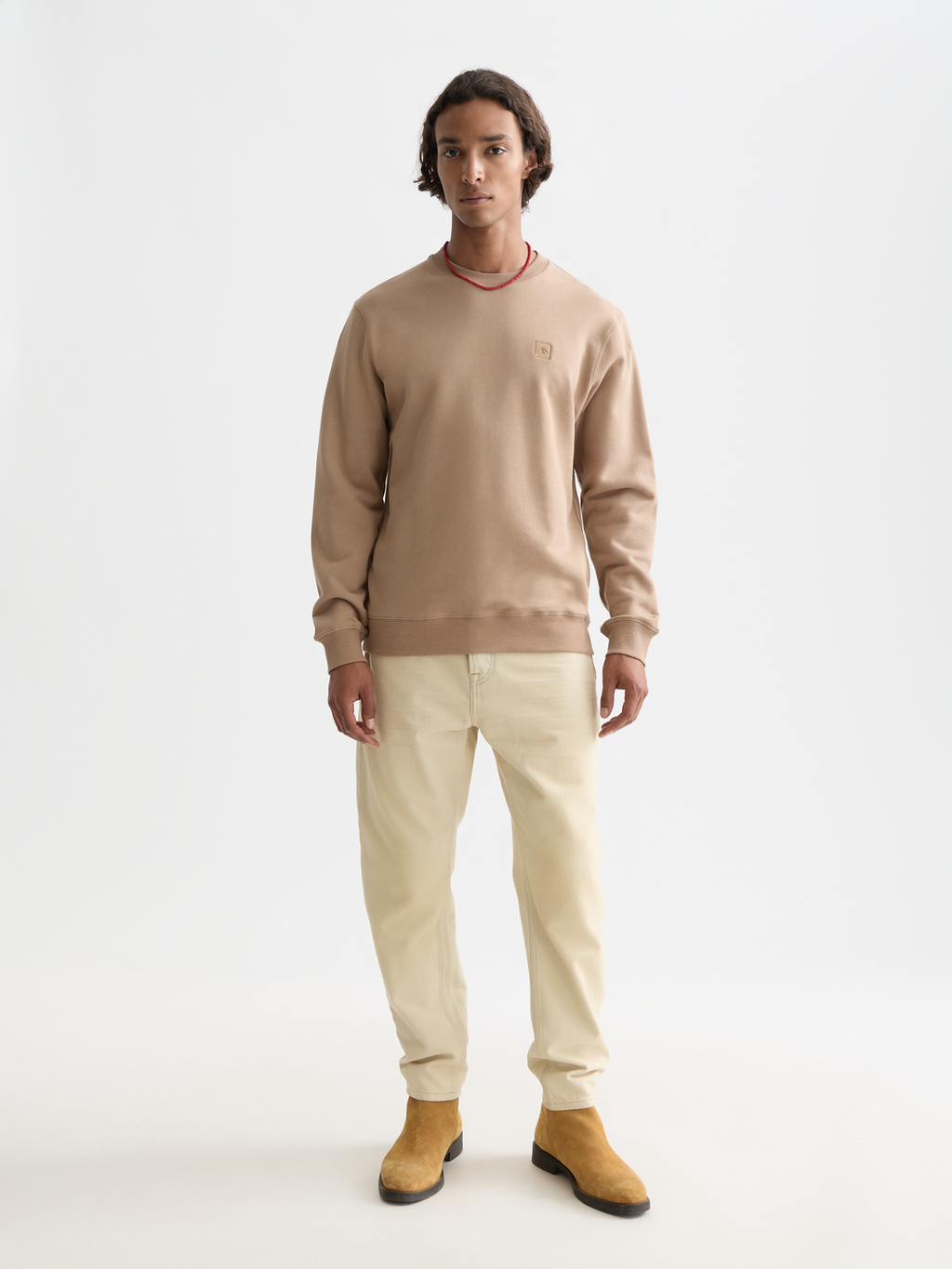Seasonal Essentials logo badge sweatshirt