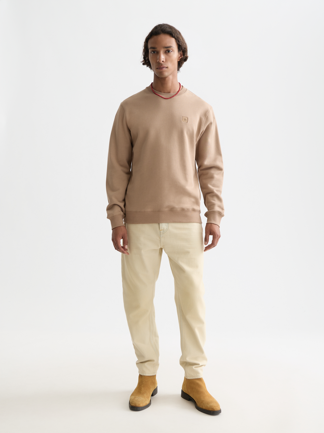 Seasonal Essentials logo badge sweatshirt
