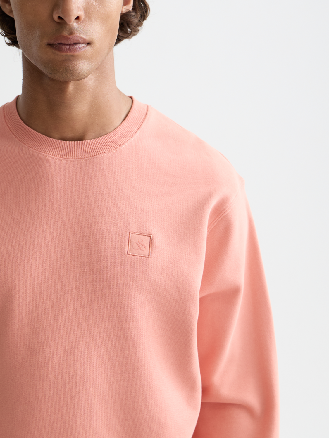 Seasonal Essentials logo badge sweatshirt