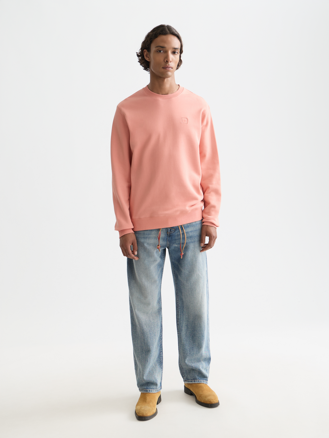 Seasonal Essentials logo badge sweatshirt