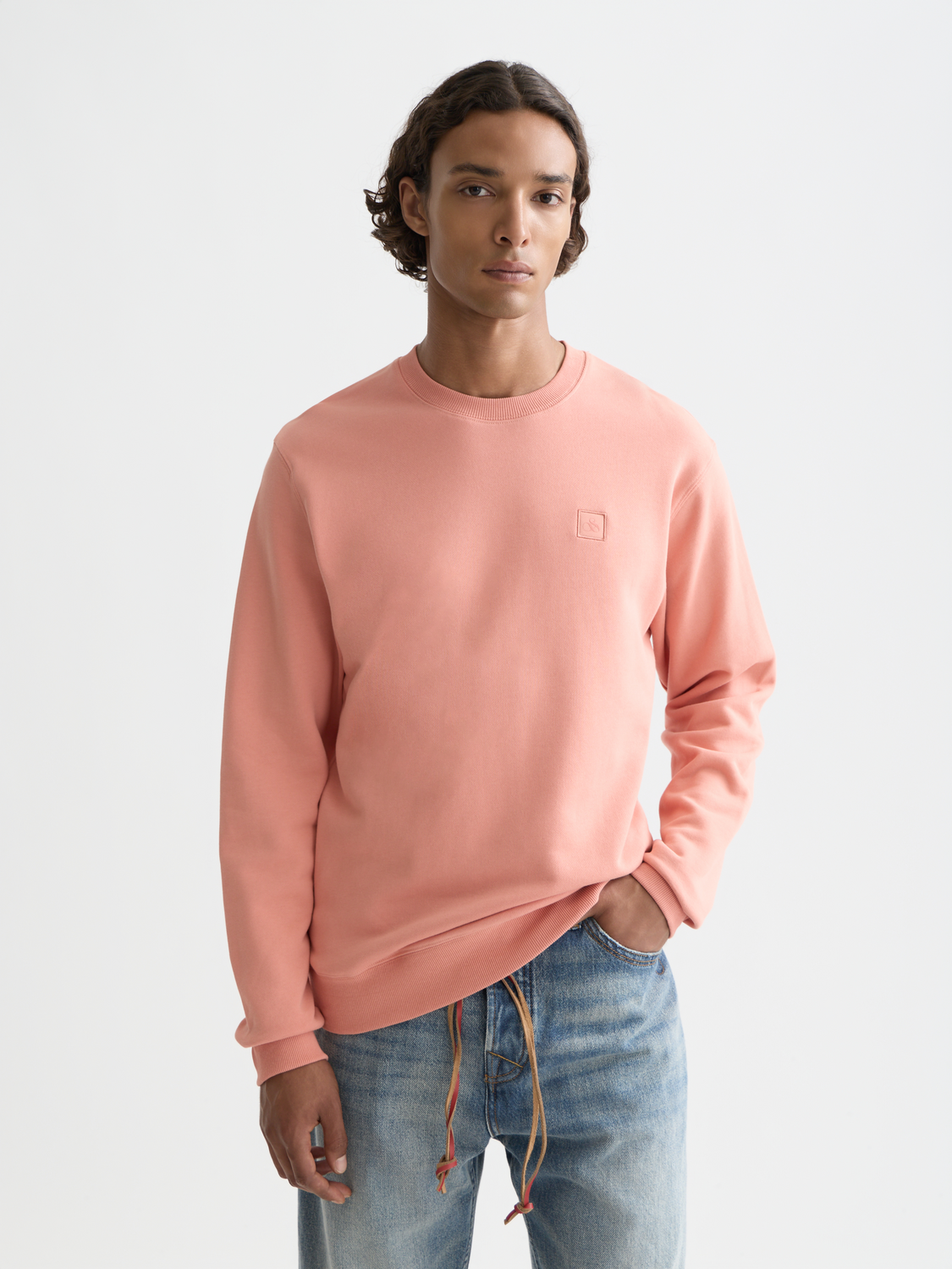 Seasonal Essentials logo badge sweatshirt