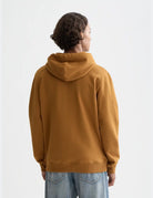 Seasonal Core Logo Badge Regular-fit Hoodie back view showing fit and finish by Scotch & Soda